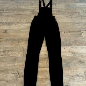 Madewell Denim Black Overalls Size XS